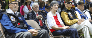 HHRC-Veterans at Memorial Day Ceremony in Lexington, Massachusetts on May 26, 2014